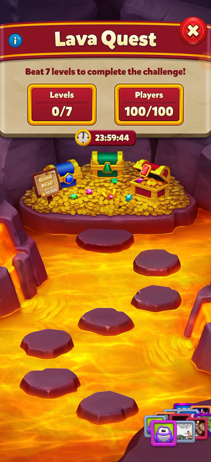Original lava environment